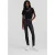 Karl Lagerfeld Aop Skinny Denim Pants Black Coated Karl Heads