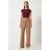 Hoge Taille Plissé Brede Pantalon