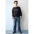 Mango Kids straight leg cargobroek – blauw