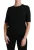 Dolce & Gabbana Zwarte Korte Mouwen Casual Top Stretch Blouse