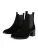 L37 HANDMADE SHOES Enkellaarsje ‘FIND YOUR STRENGTH’  zwart