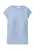 comma casual identity Shirt  lichtblauw / zilvergrijs