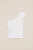 WE Fashion Meisjes one-shoulder top met ribstructuur