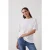 Overmaatse Katoenmix Crew Neck T-Shirt
