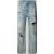 REVIEW Baggy fit jeans in een destroyed-look