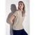 Street One Dames Shirt met tekst in Beige