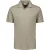 No Excess Polo V Solid Jacquard Taupe