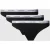 Calvin Klein Underwear String met elastische band in een set van 3 stuks