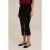 We Fashion Skirt Medium Length Black