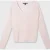 10DAYS Deep Neck Knit Sweater Marshmallow