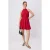 TRENDYOLMİLLA Dames Rood Effen Kort / Mini Mouwloos A-lijn Jurken