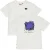 QPI T-shirt met backprint wit