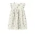 s.Oliver gebloemde A-lijn jurk ecru