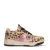 Vingino Bold Rosali sneakers met ponyhair en panterprint beige/donkerbruin/roze