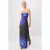 TRENDYOLMİLLA Dames Meerkleurig Bloemen Maxi Mouwloos Recht Avond & Gala Jurk