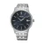 Seiko  – heren horloge – zilverkleurig met  band