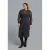 Mat Fashion Plus Size bodycon midi jurk – grijs