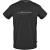 Aquascutum Heren Script Crew Neck Regular T-shirt (Zwart)