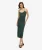 Jersey Jurk met Open Achterkant Groen