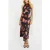 GUESS  Eco Sl Diana Dress Floral Black Ground