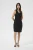 Jurk CUsigla Fitted black