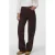 VERO MODA VMTESSA high waist wide leg jeans – bruin