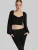 Madnezz House Blouse  zwart