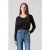 Levi’s Petal Vneck Sweater Caviar Triblend
