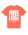 watabout.kids Shirt ‘Moin liebe Leude’  oranje / wit