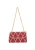 faina Schoudertas  rood / zilver