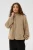 CULTURE Fleece jas ‘Pilota’  beige