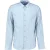 No Excess Shirt Stripe With Linen Blue