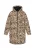 faina Wintermantel  crème / bruin