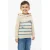 s.Oliver hoodie met print – beige/blauw