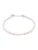 Liu Jo Armband  pastelroze / zilver