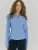 NORR Blouse  blauw / wit