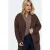 ONLY CARMAKOMA CARNEW aansluitend gebreide vest Plus Size – donkerbruin