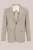 Van Gils – Heren slim fit blazer van wolmix – Slim Fit – Greige – Wol –