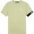 Malelions Men Captain T-Shirt 2.0 | Light Green/Black