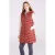 Mountain Warehouse Dames/Dames Florence gewatteerde lange jas (Roest)