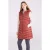 Mountain Warehouse Dames/Dames Florence gewatteerde lange jas (Roest)