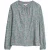 White Stuff Bea Jersey Top Grey Print