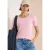 Cecil Dames Shirt in effen kleur in Roze
