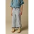 Sissy-Boy gestreepte wide leg jeans light blue denim