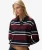 Athletic Essentials Gestreept Rugby Shirt Red