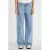 Cache Cache wide leg jeans met strass-steentjes – lichtblauw