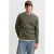JACK & JONES ESSENTIALS katoenen regular fit gebreide gemêleerde trui – groen