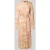 Armani Exchange Midi-jurk met strikceintuur