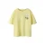 NAME IT KIDS T-shirt met backprint geel