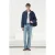 Heren Katoenen Poplin Zip Vest